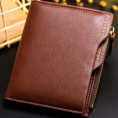 

LKX Antimagnetic Defence Radio Frequency Short Wallet Distinguish RFID Man Wallet Card Holder Male Purse Men Wallets Money Bag