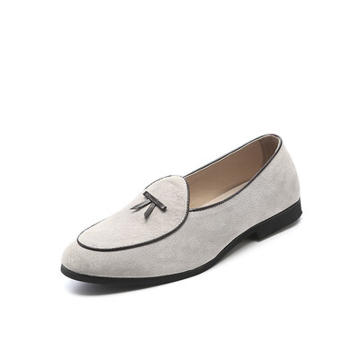 

Casual leather mens shoes personalized fashion leather peas shoes