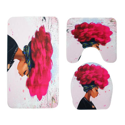 

3pcsset Explosive Head Non Slip Water Absorb Floor Rugs Carpet Bath Mats