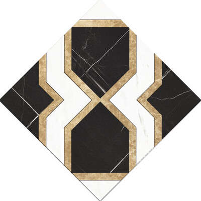 

〖Follure〗10 PcsSet Ceramic Tile Stickers Self Adhesive Tiles Art Diagonal 3D Floor Stick
