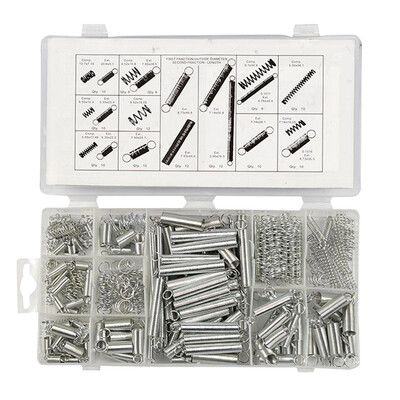 

〖Follure〗Spring Assortment Set Zinc Plated Steel Compression Carburetor Extension 200pc