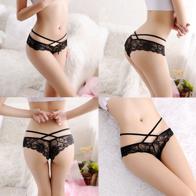 

Women Seamless Lace Panties Briefs Underwear Lingerie Knickers Thongs G-String
