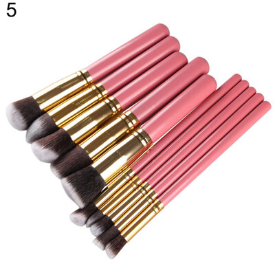 

10Pcs Professional Eyebrow Eyelash Lip Make Up Brushes Beauty Cosmetic Tools