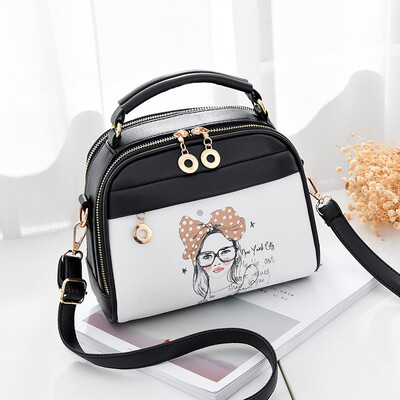 

Female bag 2018 new wild small square bag summer personality single shoulder Messenger bag Korean version of the tide bag female one generation