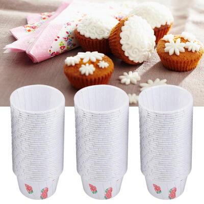 

Greensen 100PCS Mini Cupcake Liners Paper Round Cake Baking Cups Muffin Cases Home Party Wedding