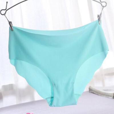 

Women Sexy Solid Invisible Seamless Soft Thongs Lingerie Briefs Hipster Underwear Panties New