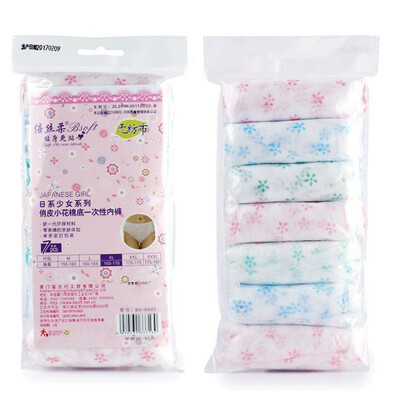 

7pcslot Disposable Panties Maternity Underwear PantiesWomens Travel Prenatal Postpartum Paper non-woven Panties