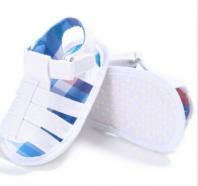 

Baby Infants Boys Girls Hollow Summer Sandals Prewalker Soft Sole Crib Shoes