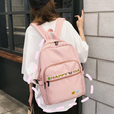 

Uh Li schoolbag girl Korean version Senior High School Yusuku ulzzang junior high school students shoulder bag backpack Japanese l