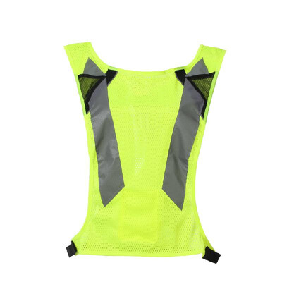 

LA-2016 Reflective Safety Vest High Visibility Safety Vest Bright Neon Color Breathable Vest with Reflective Strips for Constructi