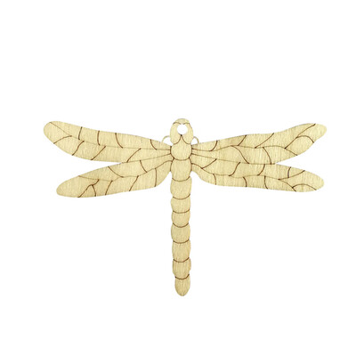 

Gobestart DIY Painted Wood Chip Flowers & Insects Shapes Hanging Pendant Home Decor Gifts