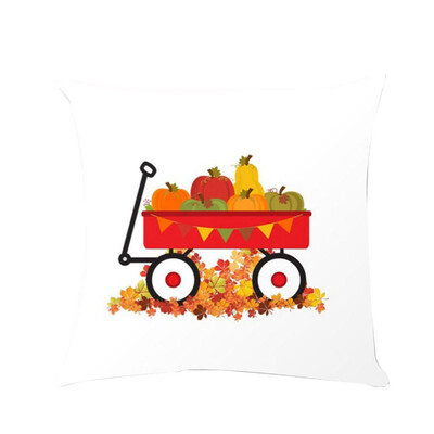 

〖Follure〗Halloween Christmas Pumpkin Square Super Soft Throw Pillow Case Cushion Cover