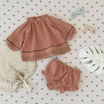 

Toddler Baby Girl Long Sleeve Tops T-shirt Ruffle Shorts Pants Clothes Tracksuit