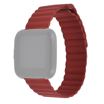 

〖Follure〗Luxury Leather Wrist Watch Strap Band Buckle Replaceme For Fitbit versa Lite