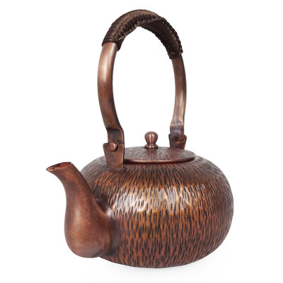 

Zhangye Copper Old hammered copper pot 5281
