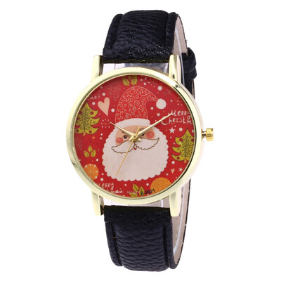 

Santa Clau Christmas Watches Womans Mans High Quality Fashion Quartz Watch Unisex Watches Female Male Famous Clocks Wholesale