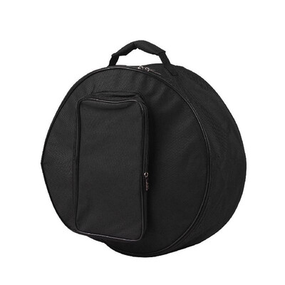 

Compact Snare Drum Bag Backpack Case with Shoulder Strap Outside Pockets Musical Instrument Accessory Red