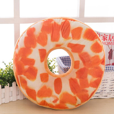 

〖Follure〗Soft Plush Pillow Stuffed Seat Pad Sweet Donut Foods Cushion Cover Case Toys A
