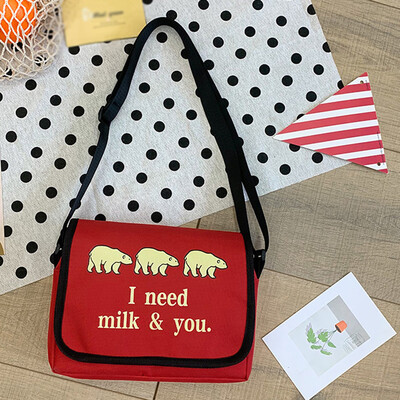 

Tailored Womens Fashion Shoulder Bag Student Shoulder Bag Wild Messenger Bag