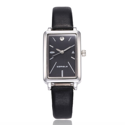 

Explosion models Japanese movement ladies fashion watch rectangular belt quartz watch