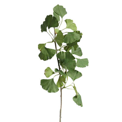 

Toponeto Artificial Ginkgo Plants Silk Fake Leaves Office Home Wedding DIY Decoration