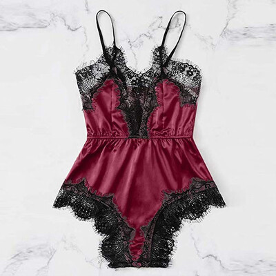 

Sexy Womens Lace Nightwear Mini Dress Babydoll Underwear Lingerie Sleepwear