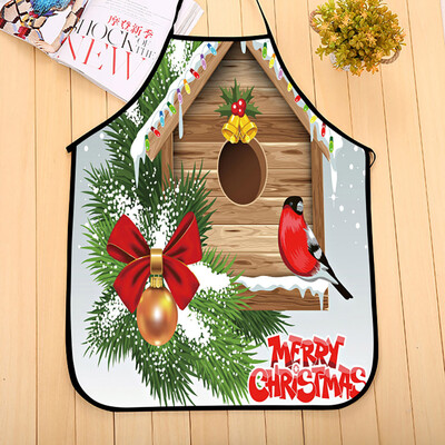 

Siaonvr Christmas Decoration Waterproof Apron Kitchen Aprons Dinner Party Apron