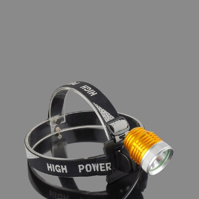 

T6 LED Light 1000 Lumens 3 Modes Outdoor Water Resistant Headlight Headlamp Bicycle Light Flashlight Headband Rubber Rings