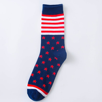 

1 Pair Men Women American President Donald Trump 2020 Cotton Spoof Socks Maga Usa Socks American Flag Striped Socks