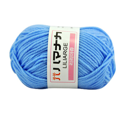 

Gobestart 1PC 25g Chunky Colorful Hand Milk Cotton Knitting Crochet Knitwear Wool A