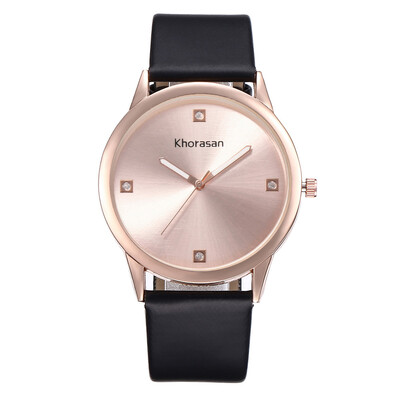 

RM Fashion Luxury Quartz Watch Simple Dial Casual Leather Belt Womans Watch