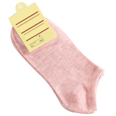 

Casual Women Solid Color Elastic Cotton Breathable Low Cut Ankle Boat Socks