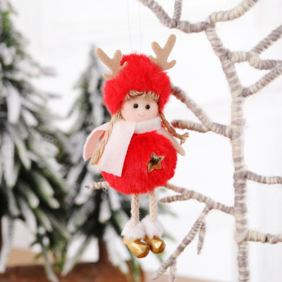 

Siaonvr Christmas Plush Angel Charm Child Cute Doll Gift Christmas Tree Pendant