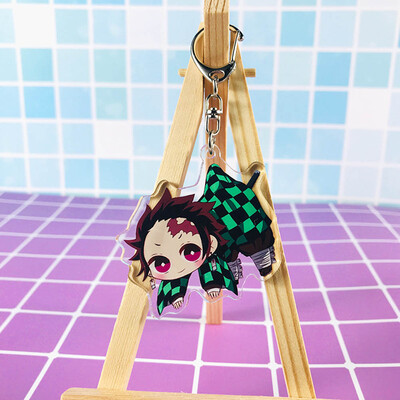 

Fat Bear Anime Demon Kimetsu no Yaiba rubber Keychain Key Ring Gift