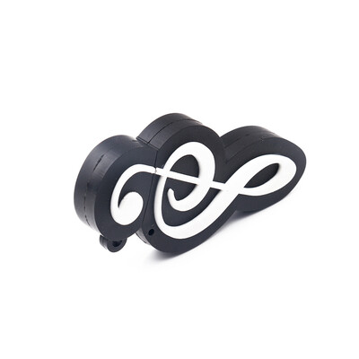 

Cartoon Cute Musical Music Note Shape USB Flash Drive USB 20 Flash Disk 1GB 2GB 4GB 8GB 16GB 32GB Pen Drive Memory Flash Card U D