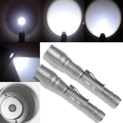 

Saidsome X800 XML T6 LED Zoom Tactical Military Flashlight Super Torch flashlight lamp