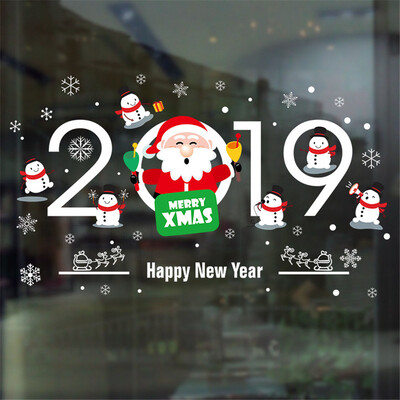 

〖Follure〗2019 Merry Christmas Household Room Wall Sticker Mural Decor Decal Removable