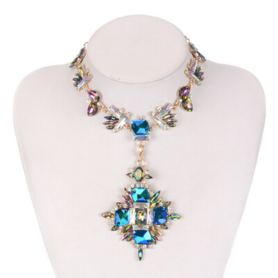 

Mothers Day Gift Fashion Luxury Alloy Necklace Pearled Necklace