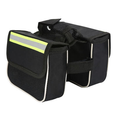 

Greensen Front Frame Saddle Top Tube Bike Bag Waterproof Cycling Bicycle Double Pouches Bag