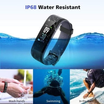 

New Fashion Fitness Activity Tracker Watch Real Time Heart Rate Monitor Smart Bracelet