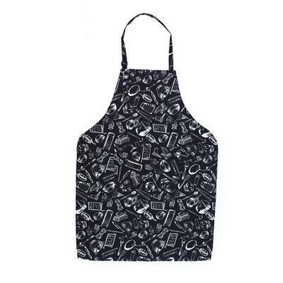 

Tableware Style Unisex Solid Cooking Restaurant Bib Apron with Pocket