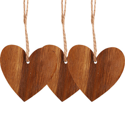 

Siaonvr 3PC Christmas Snowflakes Wooden Pendants Xmas Tree Ornaments Home Hanging Decor