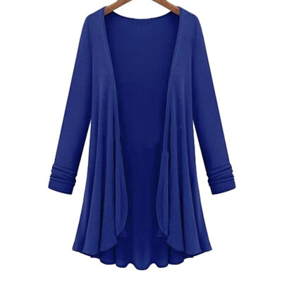 

Roseonmyhand Womens Casual Open Front Long Sleeve Lightweight Cardigan Coat