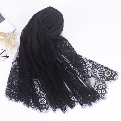 

Autumn&winter retro wild Korean scarf cotton&linen lace 2017 autumn&winter scarf Yiwu factory wholesale