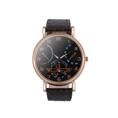 

Gobestart Zhou Lianfa Quartz Movement Fashion Mens Simple Watch