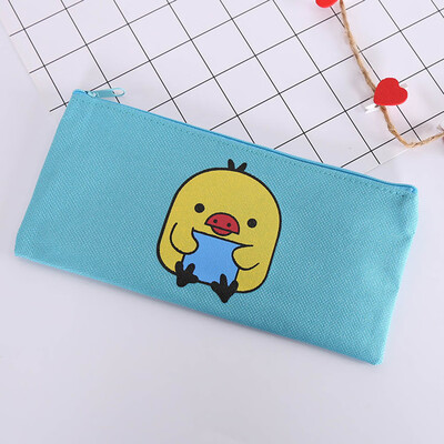 

Cartoon Cute Pencil Case Cosmetic Makeup Bag Storage Bag Student Hot Sale