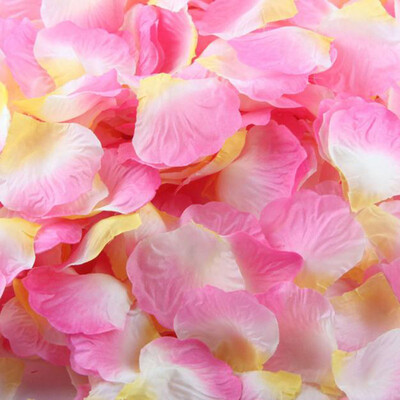 

Gobestart 2000pcs Multicolor Silk Rose Artificial Petals Wedding Party Flower Favors Decor