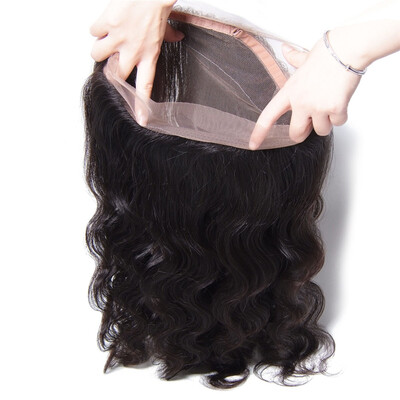 

UNice 8A Brazilian Body Wave Hair 360 Full Lace Frontal Closure