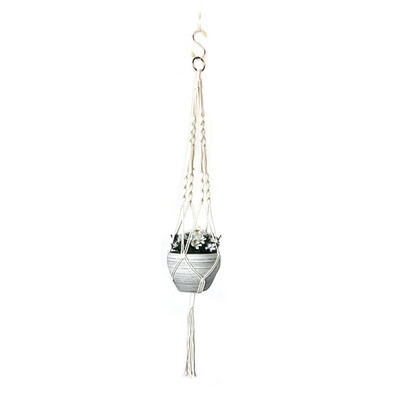 

MEIYU Medium cotton rope set of 4 flowerpot sling manual 13912