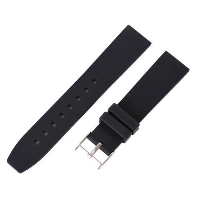 

16-28mm Watch Band Strap Butterfly Pattern Deployant Clasp Buckle Leather